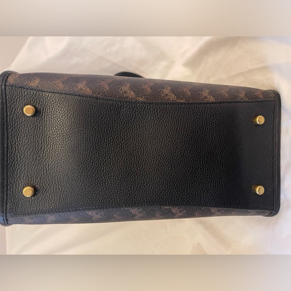 COACH Field Tote In Horse And Carriage Print - Picture 8 of 12